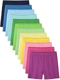 Picture of 12 Pack Girls Bike Shorts Toddler Cartwheel Under Dress Short Dance Clothes