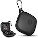 Produktbild sciuU Schutzhülle für Powerbeats Pro Charging Case, Tragbare Flexible Silikonhülle mit Karabiner, Wasserdichtes, stoßfestes Gehäuse, kompatibel mit Powerbeats Pro 2019, Schwarz