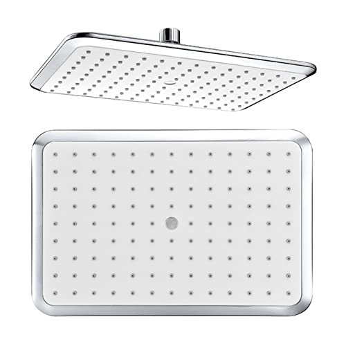 Cascade de douche effet pluie avec couverture complète du corps en chrome