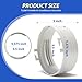 TL2667 Portable Air Conditioner Exhaust Hose Connection Compatible With Delonghi PACA140E PACC100EL PACC100 PACA110 PACCT90, 6