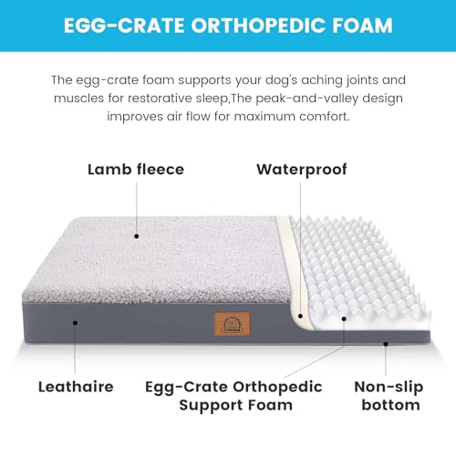 Sunheir Orthopedic Dog Bed For Large Dogs thumb #1