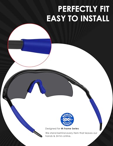 Image of BLAZERBUCK Replacement Earsocks for Oakley M Frame Series Sunglasses