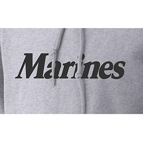 zerogravitee Youth Marines Hooded Sweatshirt in Gray2