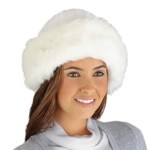Collections Etc Faux Fur Trimmed Winter Fashion...