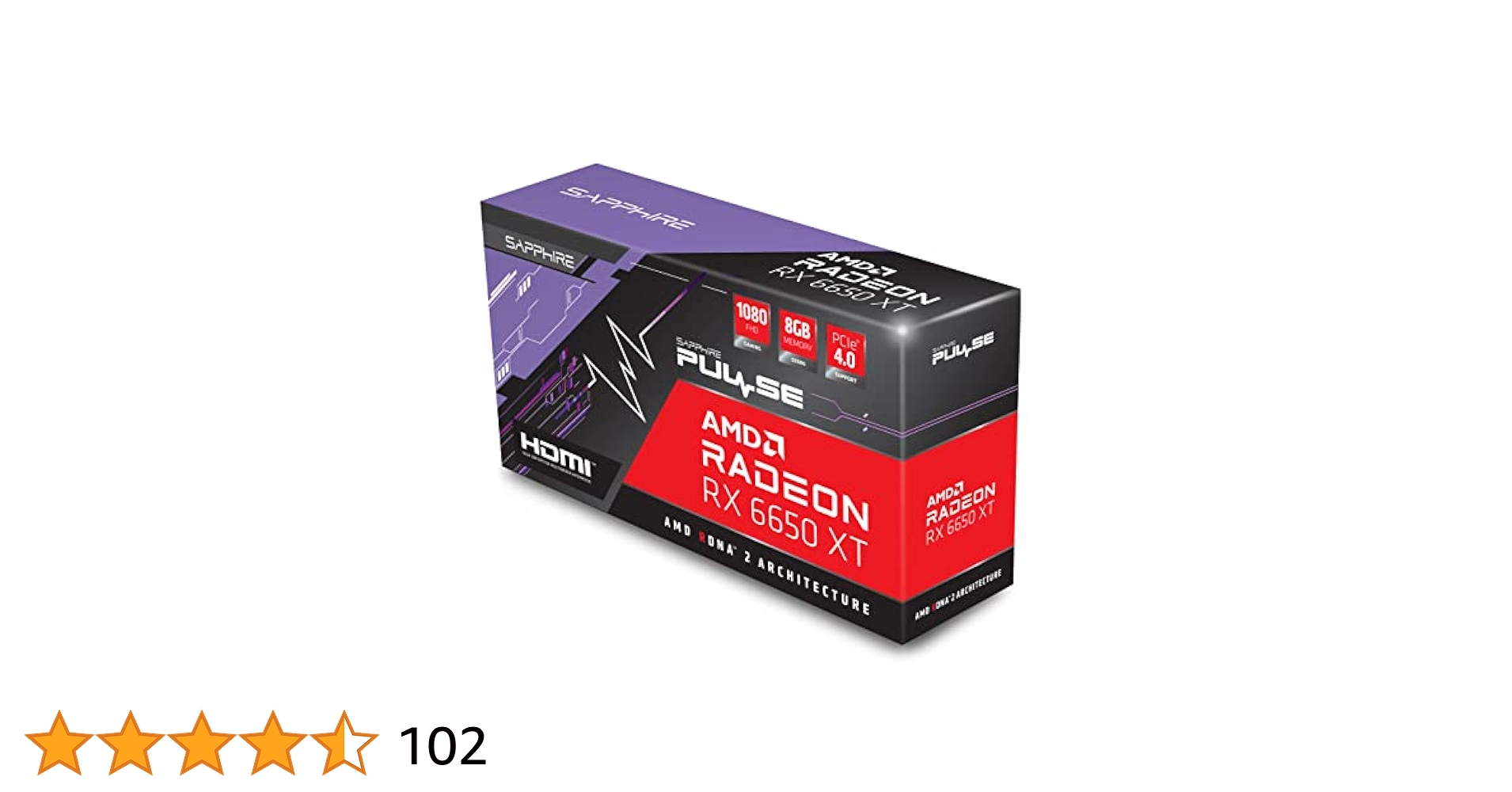 Sapphire Radeon RX 6650 XT 8GB【値下げ】 SAPPHIRE SAPPHIRE PULSE Radeon RX 6650 XT GAMING OC 8GB