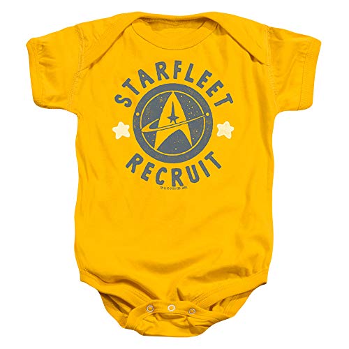 Popfunk Star Trek Recruit Stamped Baby Onesie Bodysuit, 12 Months