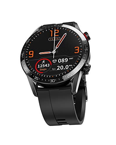 Montre IJ-Men Wath Atom-Noir (Gel de silice Noir) - Image 5