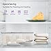Nuliie 7 Pcs Silicone Breastmilk Storage Bags Reusable, 8oz/240ml Double Leak-Proof Breastmilk Freezer Bags, BPA Free Self-Standing Milk Bags for Breastfeeding, Baby Food Pouches