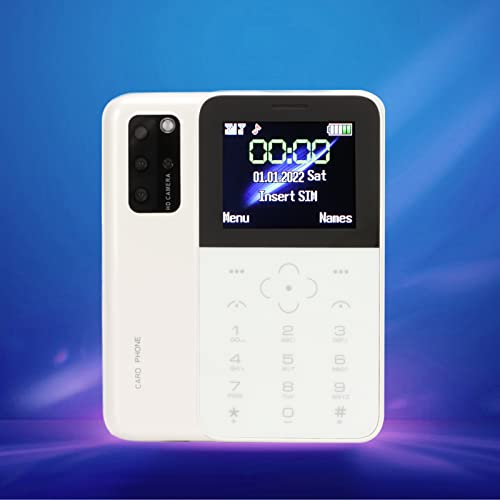 Liten Minimobil för Barn - Olåst GSM Telefon med HD Kamera (Vit)