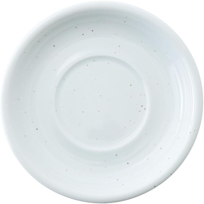 Koyo Pottery 1111055 Galaxy Milk Multipurpose Saucer, Dishwasher Safe, Made in Japan