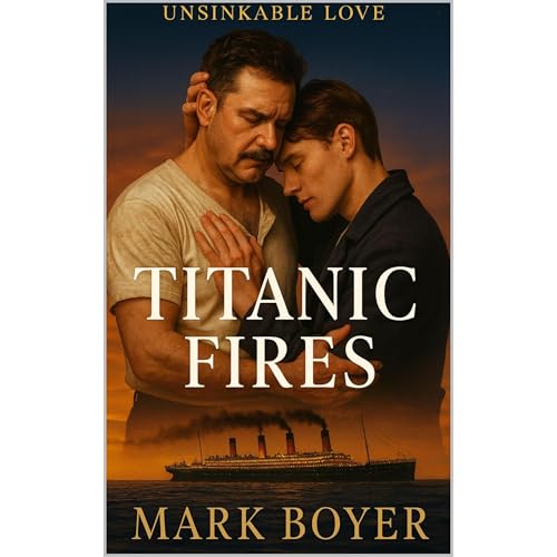 Titanic Fires Audiolibro Por Mark Boyer arte de portada