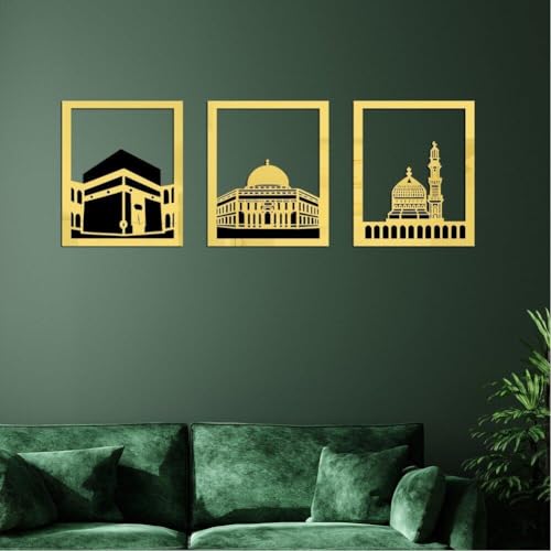 Miroir mural musulman pour décorer sans percer vos murs en location