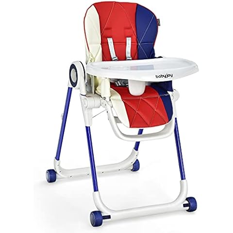 COSTWAY Adjustable Folding Baby High Chair Cover