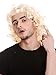 Produktbild WIG ME UP - 3750-P88-P88 Perücke Herrenperücke Unisex Blond leicht gelockt Mittelscheitel Alter Schlagersänger Gigolo 70er & 80er Jahre