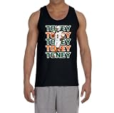 Tenacious Tops Miami Malachi Toney Text Pic Tank Top Adult Large Black