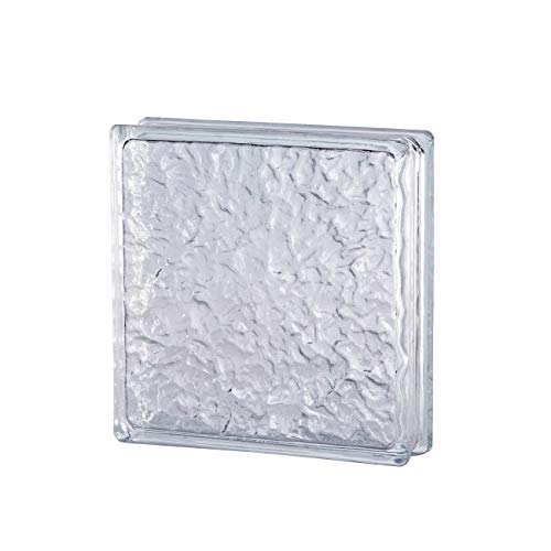 Neutral Glass Block Curtain, 19 X, 19 X 5 Cm