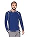 Amazon Essentials Men's Long-Sleeve Quick-Dry UPF 50 Swim Tee, Navy, Medium