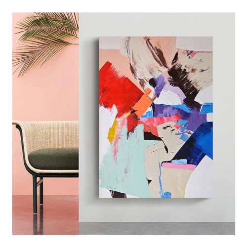 Affiches d'art mural de salon JGGXHM avec châssis en bois robuste 55x75 cm