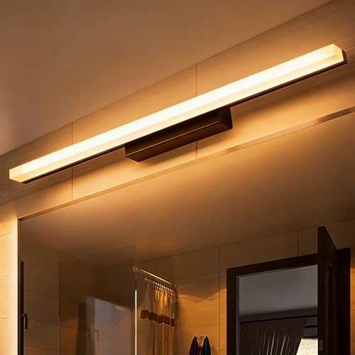 Aplique Largo Rectangular de Diseño en Aluminio Negro y Acrílico