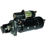 RAREELECTRICAL New 12V 12T Starter Motor Compatible With Kenworth Ford Caterpillar Volvo Sterling