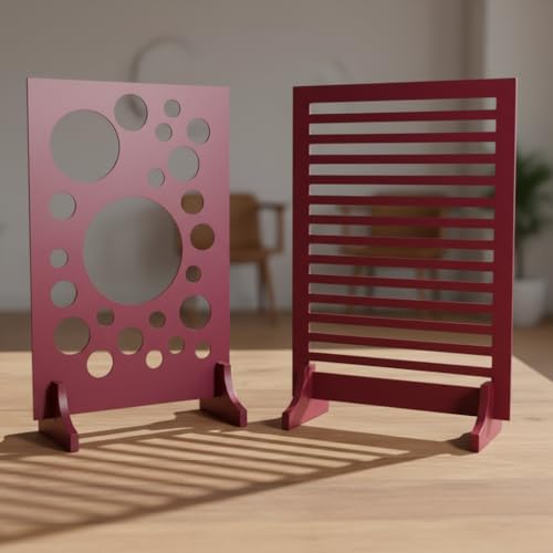 Image of SMILEDRIVE Photography Shadow Boards, Creative A3 Light Panels, Set of 2 | Professional Product & Food Photography, Laser-Cut Reflection Board for Photography