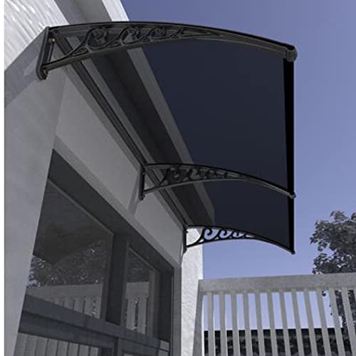 Cubierta de policarbonato para exteriores y toldo para ventana insonorizante de puerta de patio