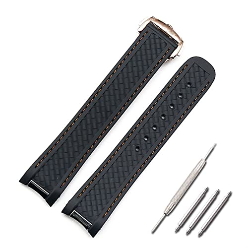 Bracelet silicone 20mm étanche et souple pour montre 8900 marine