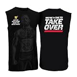 100% algodón. BSN Conor Mcgregor – Camiseta sin Mangas, XL, Color Negro