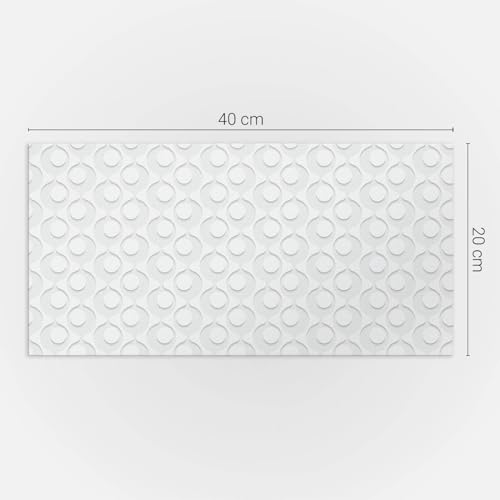 Paneles decorativos 40x20 cm para cocina con diseño rectangular abstracto 5