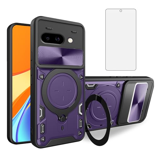 Coque Google Pixel 9A rigide robuste antichoc avec verre trempé