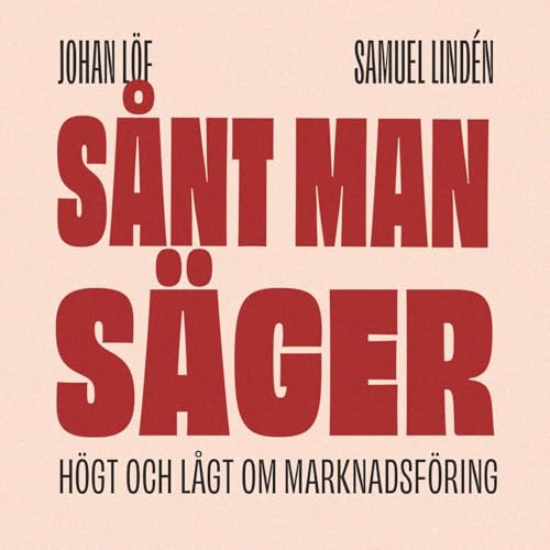 『Sånt man säger』のカバーアート