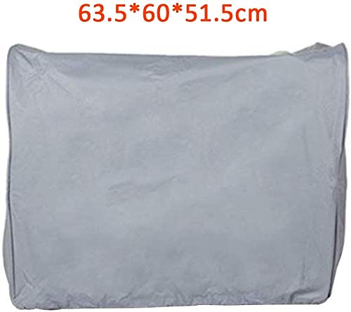 czos88 Generator Dust Cover Oxford Cloth Elastic Accessories Waterproof Outdoor Equipment screen Storage Cleaning Protective Universal Furniture Tools(63.5 60 51.5cm)