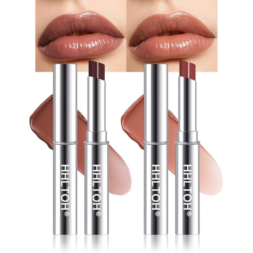 Image of Deep Berry & Raisin Nude Honey Tinted Lip Balm for Women, Hydrating Lip Oil Stick Lip Gloss Lipstick for Mature Skin, Sheer Moisturizing Lip Tint Balm with Natural Shine, Vegan & Cruelty-Free
