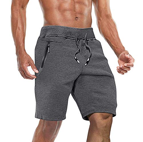 Biylaclesen Big And Tall Shorts Mens Running Shorts Basketball Shorts Mens Athletic Shorts Workout Shorts For Men Gym Shorts For Men Cotton Pants Men Jogger Shorts Dark Grey #TOP4