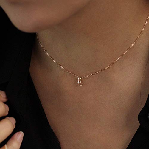 Leo Zodiac Sign Diamond Necklace, Leo Necklace, Leo Pendant Diamond, Zodiac Pendant Necklace, Zodiac Leo Zodiac Sign Diamond Necklace, Leo Necklace, Leo Pendant Diamond, Zodiac Pendant Necklace, Zodiac