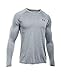 Under Armour Men's Tech Patterned Long Sleeve T-Shirt, Steel (035)/Black, X-Large