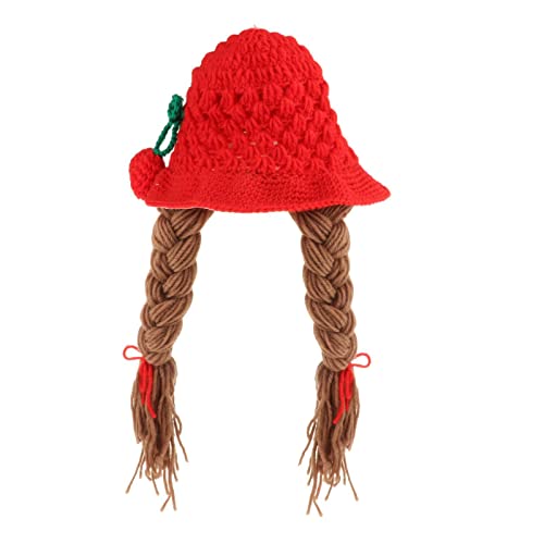 Casquette oreilles bébé bonnet tricoté coton doux avec bowknot détachable