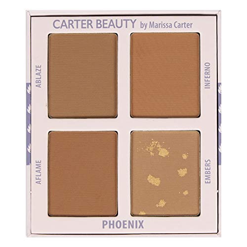 Bronzer Palette - Phoenix by Carter Beauty for Women - 0.48 oz Bronzer - Image 3