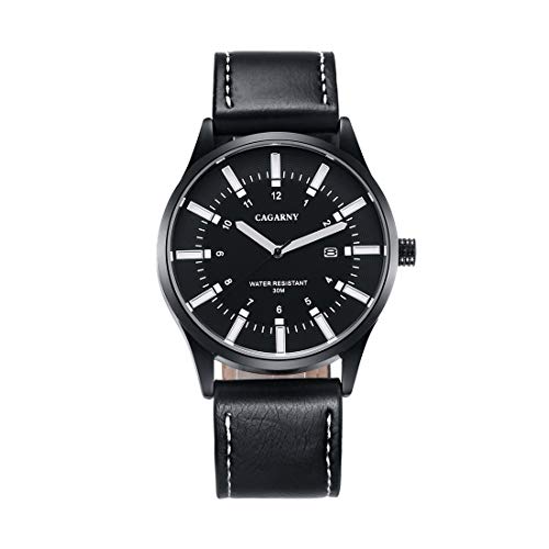Montres Hommes Design Unique LULI pour remplacer les bracelets rigides par du cuir véritable