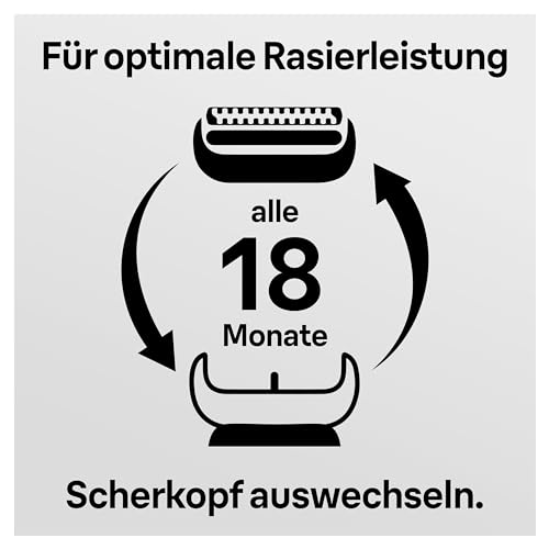 Braun Series 7 Elektrorasierer Scherkopf 70S – ORIGINAL Ersatzscherteil und Rasierer Zubehör vom Hersteller – Made in Germany, Kompatibel mit Braun Series 7 Rasierern – Silber, 1er Pack