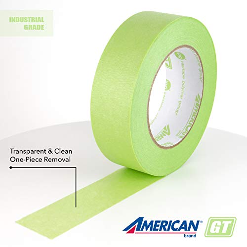 Image of IPG American Automotive GT Masking Tape, Light Green, .70 inch x 60 yd, (48-Pack)