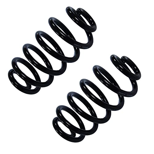 BESTPRICE 2x Muelle suspensión trasera izquierda derecha compatible con AUDI A4 B6 Avant (8E5), A4 B7 Avant (8ED), SEAT EXEO (3R2)