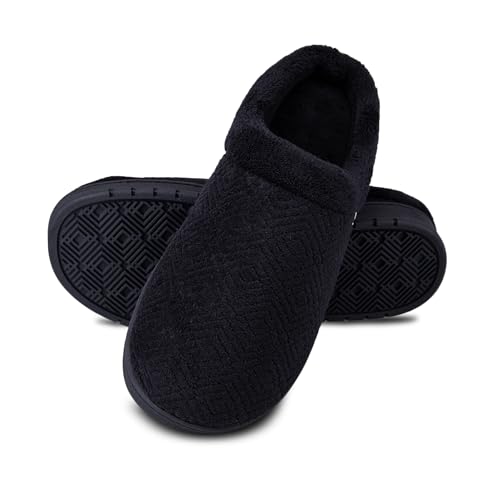 isotoner Women's Indoor/Outdoor Slip-on Diamond Microterry Gemma Clog Slippers with Memory Foam Comfort4