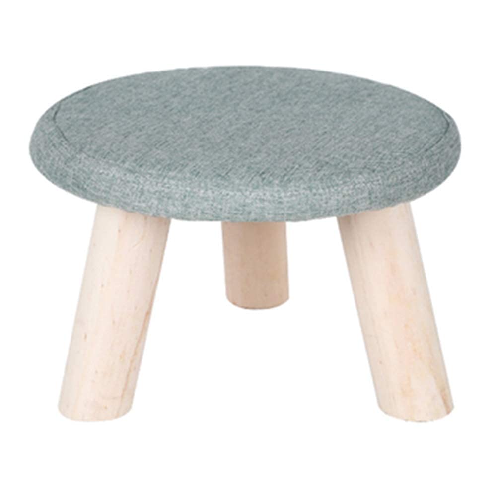 Tabourets à chaussures rembourrés avec structure en bois