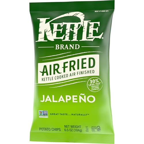 Kettle Brand 200790114300 Potato Chips, Air Fried Jalapeño Kettle Chips thumb #7