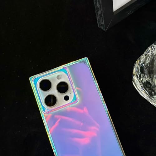 Coque rectangulaire brillante iPhone 15 Pro Max protection premium laser - 6