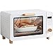 Forno Elettrico Compatto 15L Tostapane Forno da tavolo Cucina cottura Forno portatile 1200W 30-230 ° Tubo riscaldante in acciaio inox Tubo elettrico Intelligent forno