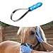 Aymzbd Pet Shedding Blade Pet Hair Remover Portable with Handle Supplies, Accessories, Horse Hair Comb Care Tool for Cattle Donkeys, Single Loop