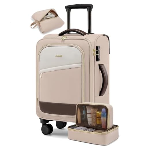 LOVEVOOK 22 Inch Carry On Luggage