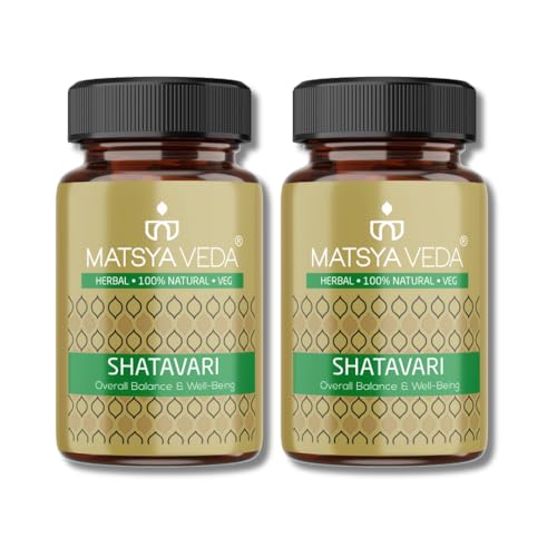 Image of Shatavari (Asparagus Racemous), Hormonal Balance and Wellness Support for Women (Pack of 2, 120)